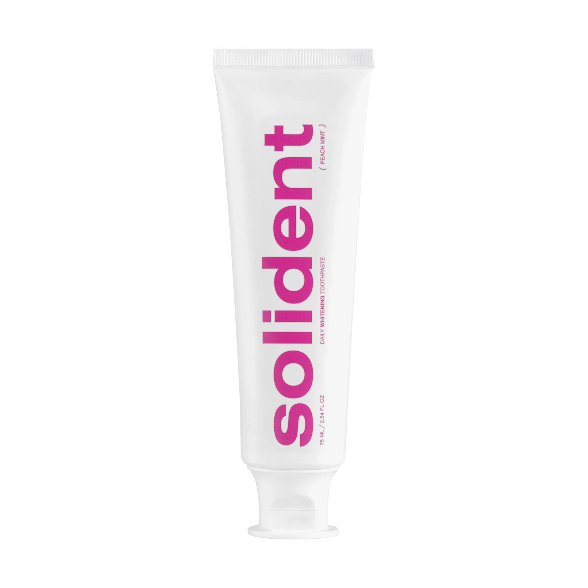Щоденна відбілювальна зубна паста Solident Daily Whitening Toothpaste Персик-м'ята, 75 мл
